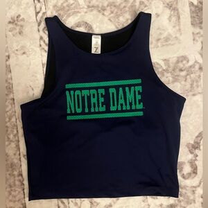 ZooZatz Notre Dame Navy Blue Tank Top